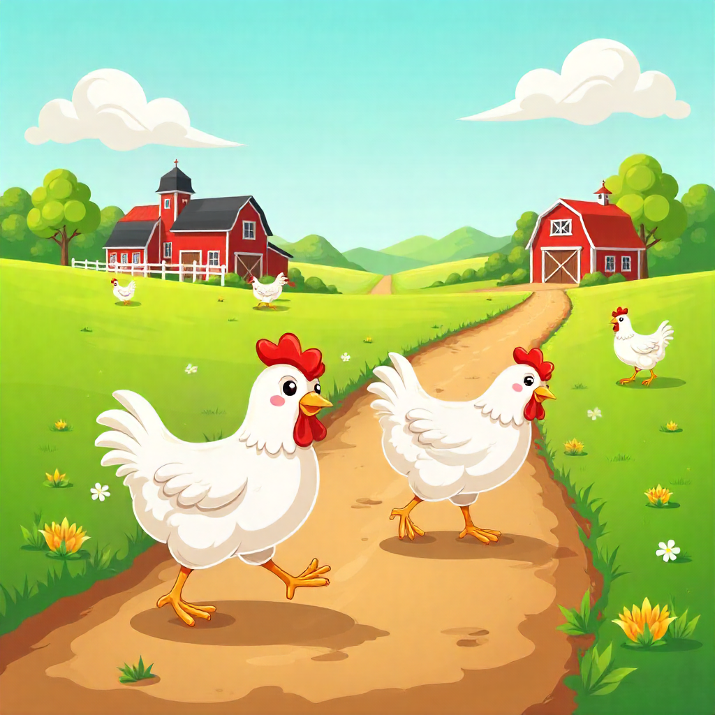 Indian Chicken Breed Icon